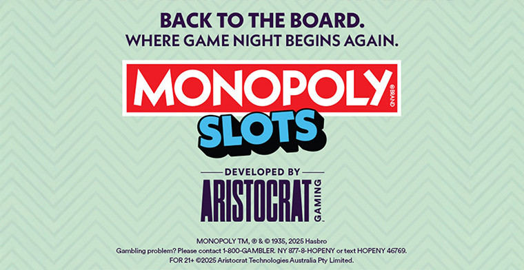 Aristocrat Gaming™ Expands Licensed Portfolio with MONOPOLY Land-Based Slot Games