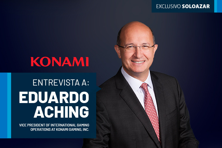 Eduardo Aching de Konami Gaming, Inc.: «Eventos como PGS brindan una gran oportunidad para fortalecer los lazos en la industria»