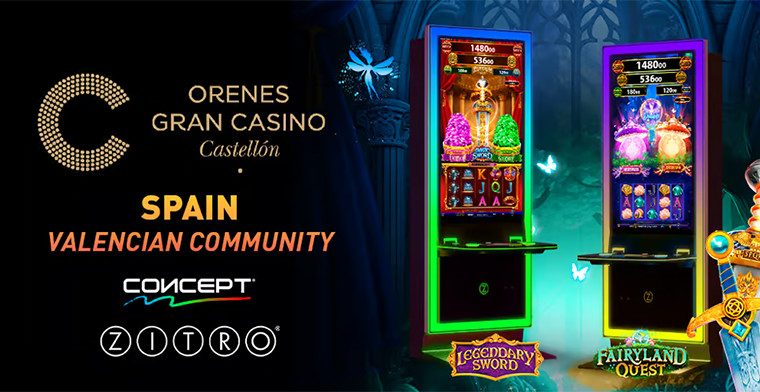 Zitro’s Concept Cabinet Elevates the Gaming Experience at Orenes Gran Casino Castellón