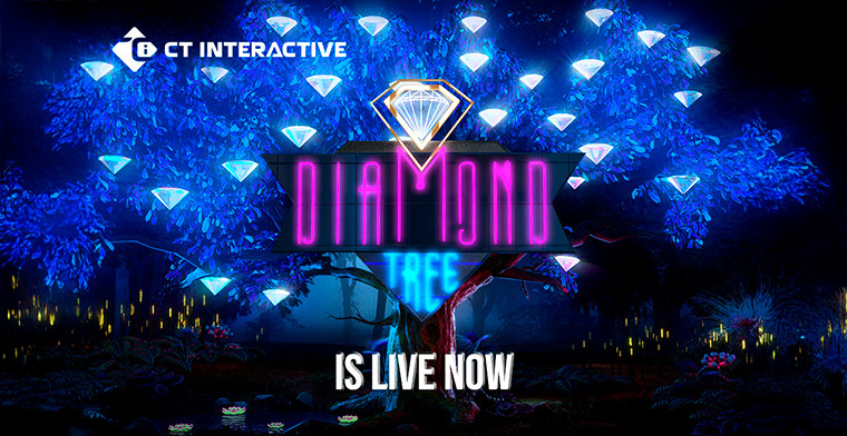 CT Interactive presents the Diamond Tree Jackpot