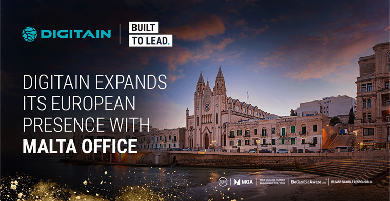 Digitain expande sua presença na Europa com novo escritório em Malta