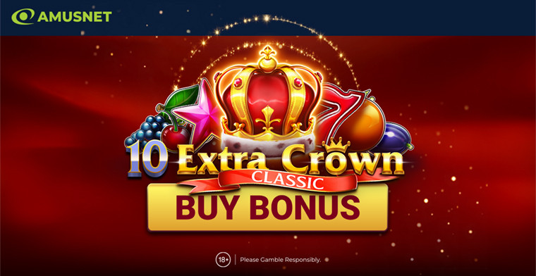 O Bônus de Compra Extra Crown Classic da Amusnet combina frutas refrescantes, elegância real e recursos fantásticos