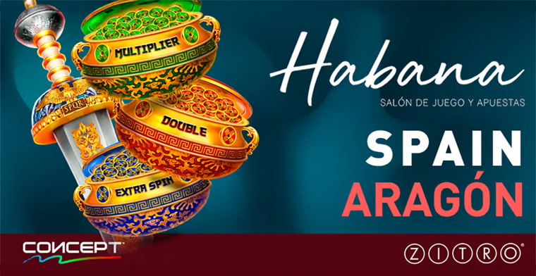 Salón Habana Zaragoza Unveils a Winning Duo: Zitro’s Newest Games on the Striking CONCEPT Cabinet