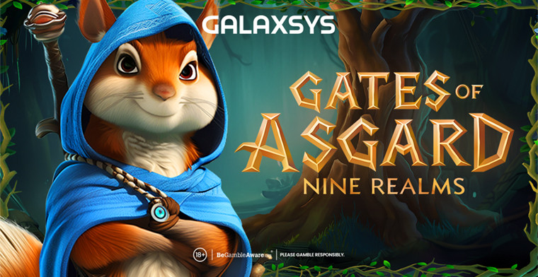 Lançamento: Galaxsys expande seu portfólio de caça-níqueis com Gates of Asgard: Nine Realms