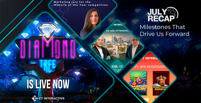 CT Interactive registra marcos importantes em julho: fortalecimento da presença global no iGaming