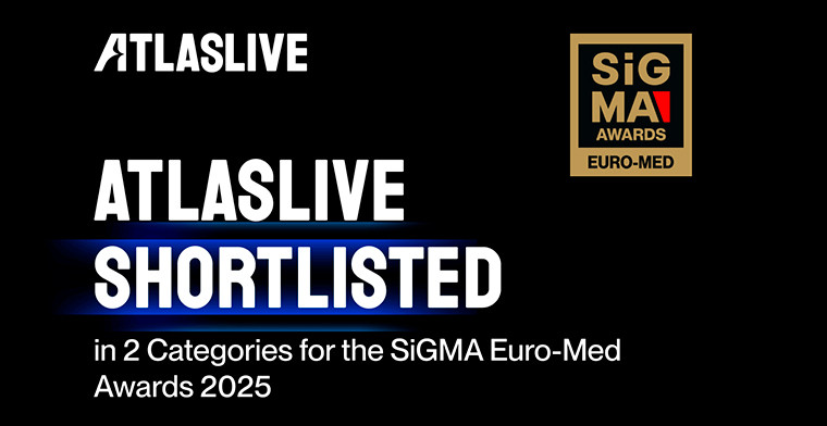 Atlaslive selecionada em duas categorias para os próximos SiGMA Euro‑Med Awards 2025
