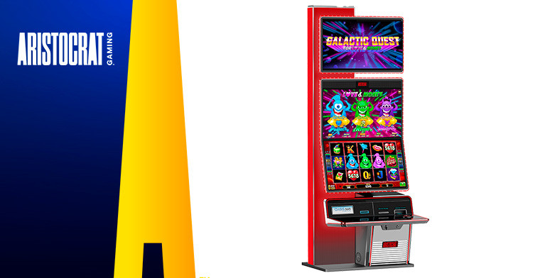 Aristocrat Gaming Class 3 Profile Galactic Quest for Love and Money™ On the Baron Upright™ Cabinet
