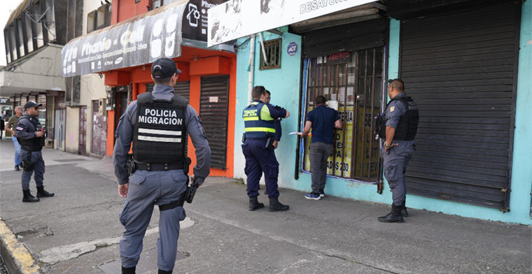 Costa Rica: Detectan 28 puntos de venta ilegal de lotería durante operativo en San José