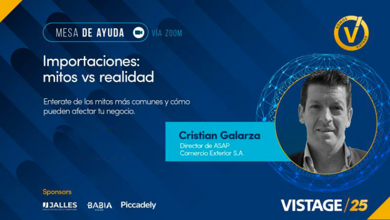 Cristian Galarza, da ASAP, desmascara os mitos mais comuns sobre as importações na Argentina