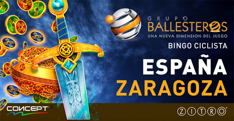 Llega Concept al Bingo Ciclista de Zaragoza