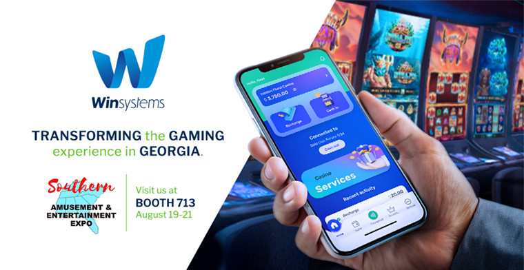 Win Systems apresentará jogos conectados de última geração na SAEE Expo, na Geórgia