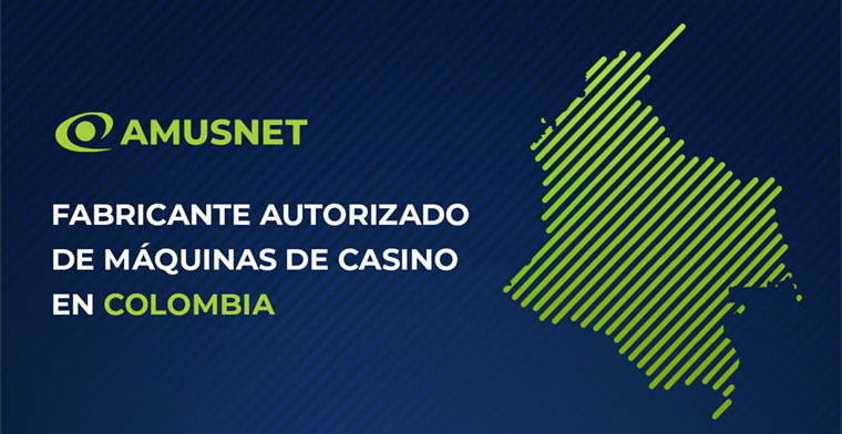 Amusnet obtiene la autorización oficial en Colombia como fabricante autorizado de máquinas de casino