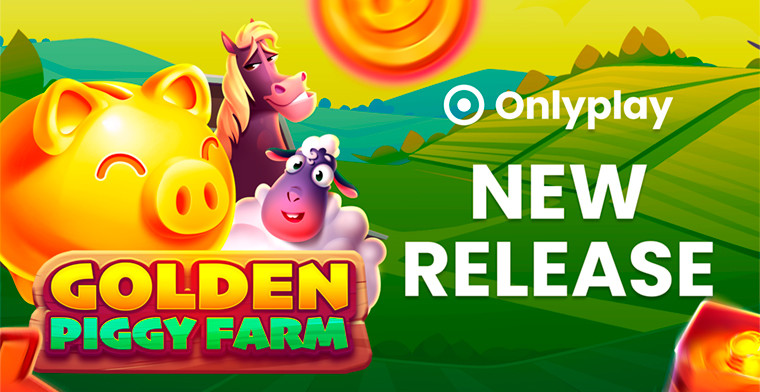 Golden Piggy Farm da Onlyplay: Colha lucros em uma divertida aventura campestre