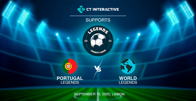 A CT Interactive traz emoção ao campo com seu apoio ao Legends Charity Match