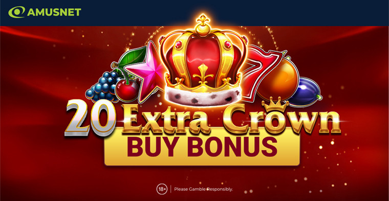 Amusnet lança 20 Extra Crown Buy Bonus: uma aventura de slot real com comodines expansivas e ganhos garantidos
