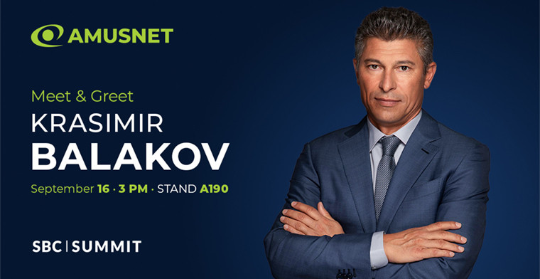 SBC Summit Lisboa 2025: Amusnet apresenta inovação e responsabilidade social com o convidado especial Krasimir Balakov