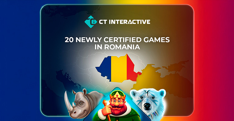 CT Interactive anunció la certificación de nuevos juegos en Rumania