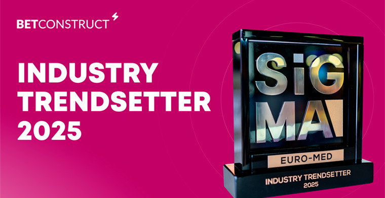 Bonus Pie de BetConstruct gana el premio "Industry Trendsetter 2025" en SiGMA Euro-Med