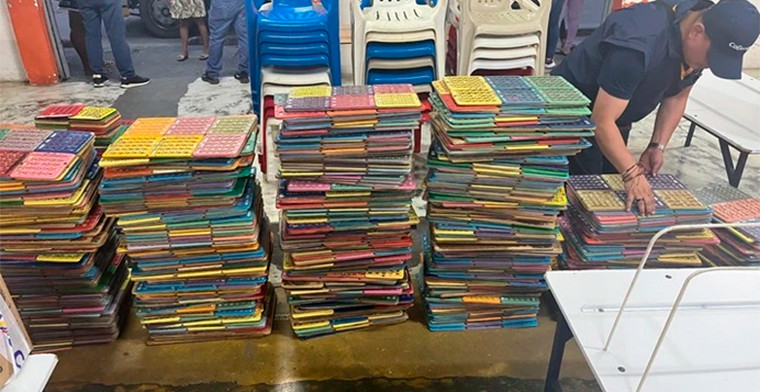 Colombia: Coljuegos incauta 569 elementos ilegales de juegos de azar en Córdoba y Valle del Cauca