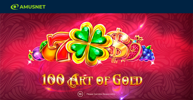 Amusnet lança 100 Art of Gold: uma nova e impressionante experiência de cassino online