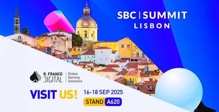 A R. Franco Digital apresentará seu portfólio de jogos e a plataforma IRIS no SBC Summit Lisbon 2025