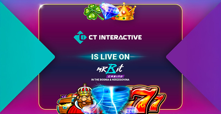 A CT Interactive e o Mr Bit unem forças para fortalecer sua posição no mercado de jogos online da Bósnia