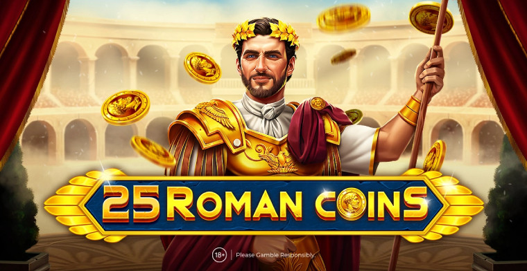 Amusnet apresenta seu novo slot: Roman Coins