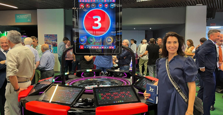 Win Systems presented its new electronic roulette Colors at ExpoCongreso de Juego in Torremolinos