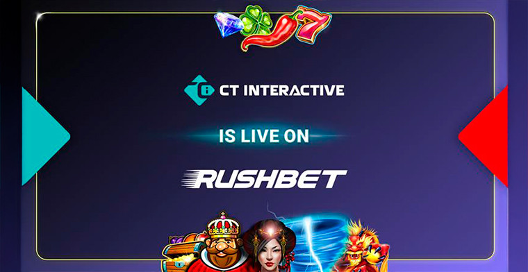 CT Interactive se asocia con Rush Street Interactive para lanzar Rushbet en Latinoamérica