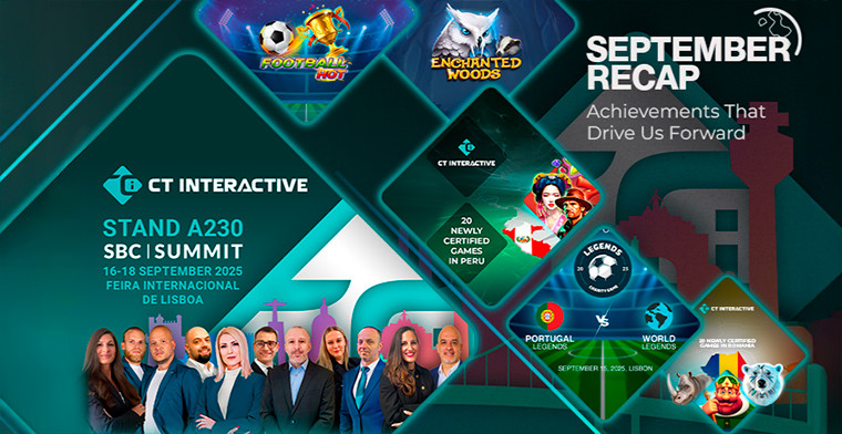CT Interactive alcança crescimento significativo em setembro com novos lançamentos e parcerias estratégicas