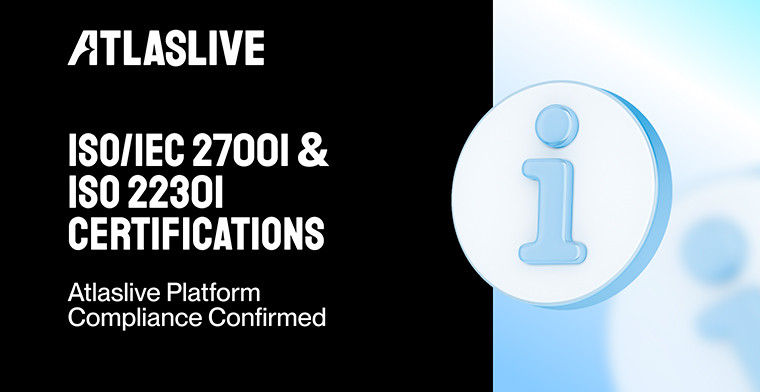 Atlaslive renova a certificação ISO 27001 e obtém a ISO 22301 para reforçar segurança e continuidade no iGaming