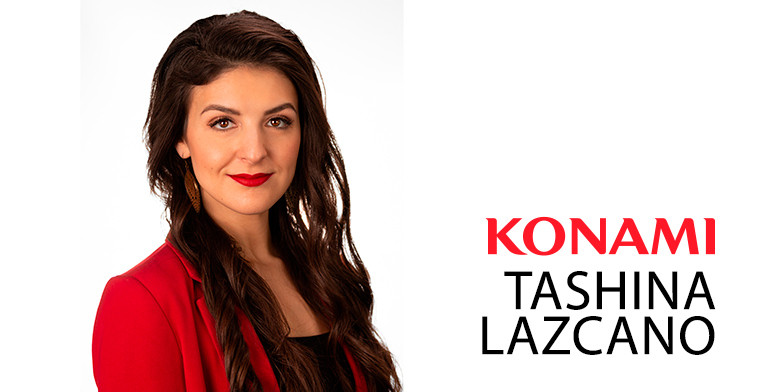 Tashina Lazcano, da Konami Gaming, é reconhecida entre os "40 abaixo de 40" líderes emergentes da indústria