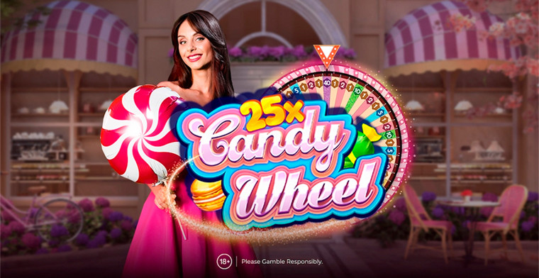 Amusnet apresenta Candy Wheel: uma vibrante adição ao seu portfólio de Cassino Ao Vivo