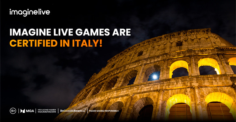 Imagine Live obtém certificação GLI para o mercado italiano