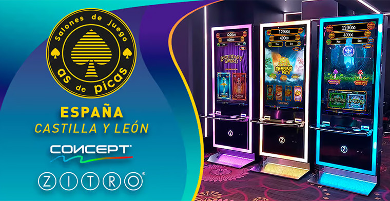 Los Salones As de Pica de Castilla y León estrenan el Gabinete Concept y los nuevos juegos de Zitro