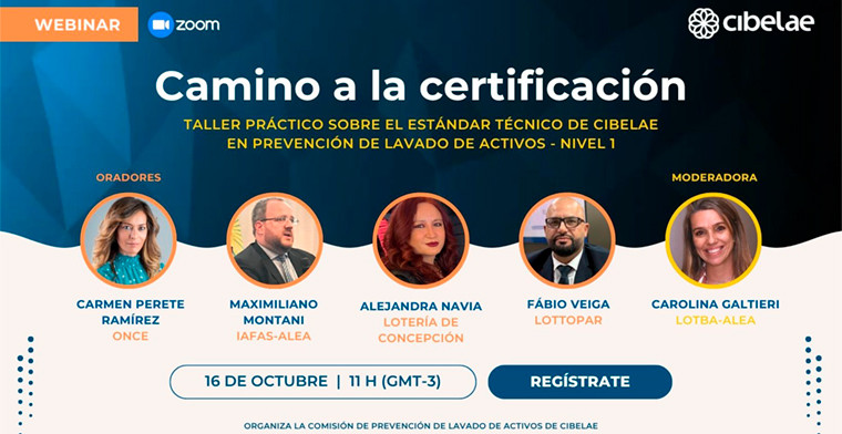 Cibelae lança webinar aberto sobre o Padrão Técnico de Prevenção à Lavagem de Dinheiro em Loterias