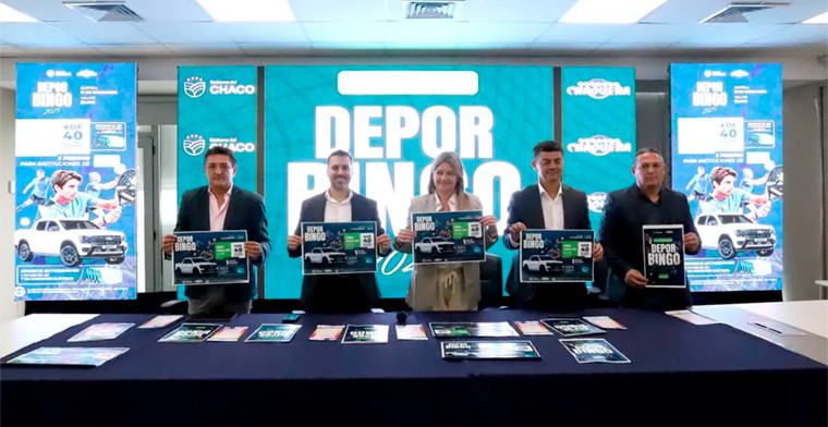Deporbingo 2025: Lotería Chaqueña lanza nueva edición con premios millonarios y beneficios para clubes e instituciones