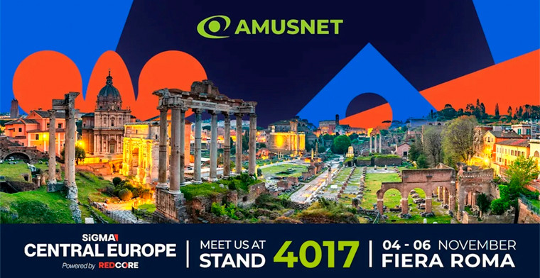 SiGMA Central Europe 2025: Amusnet apresenta sua linha completa de soluções de cassino