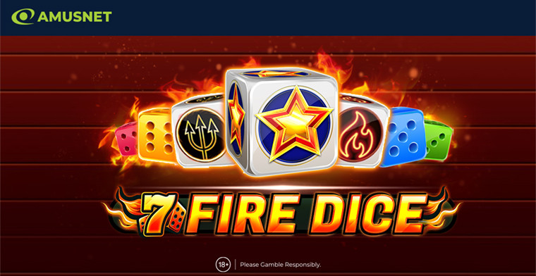 Amusnet lança 7 Fire Dice: uma jogada estratégica em meio às chamas
