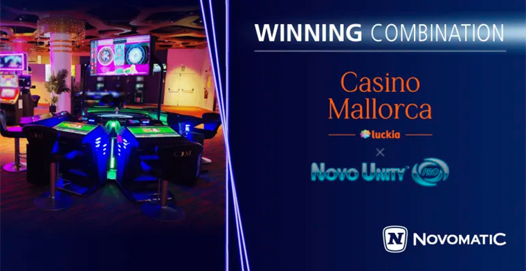 La experiencia de juego se eleva con Novo Unity Pro de Novomatic Spain en el Casino de Mallorca