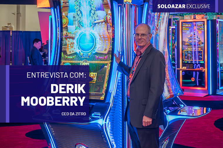 Derik Mooberry, CEO da Zitro nos EUA, reflete sobre inovação e legado dos 25 anos da G2E em Las Vegas