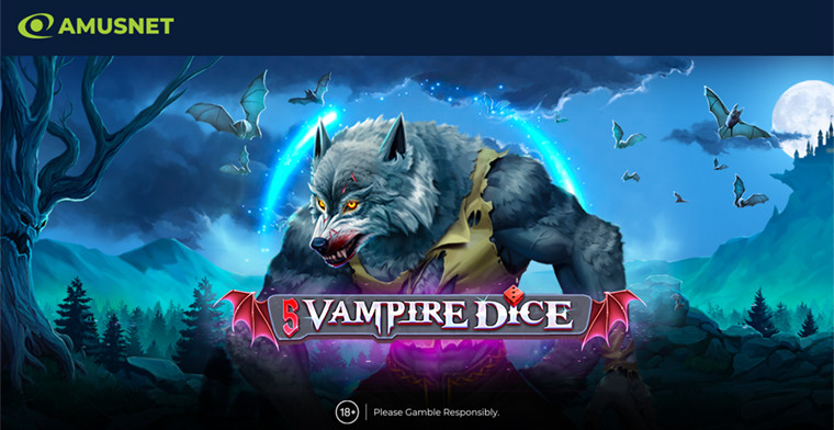 Sinta a emoção da meia-noite com Vampire Dice, o novo jogo da Amusnet