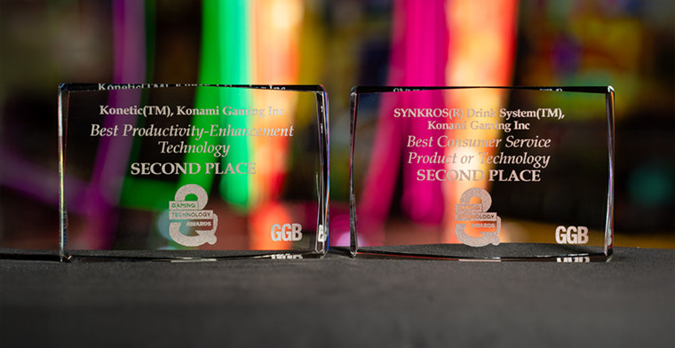 El sistema de gestión de casinos SYNKROS de Konami recibe doble galardón en los Premios Anuales de Juego y Tecnología