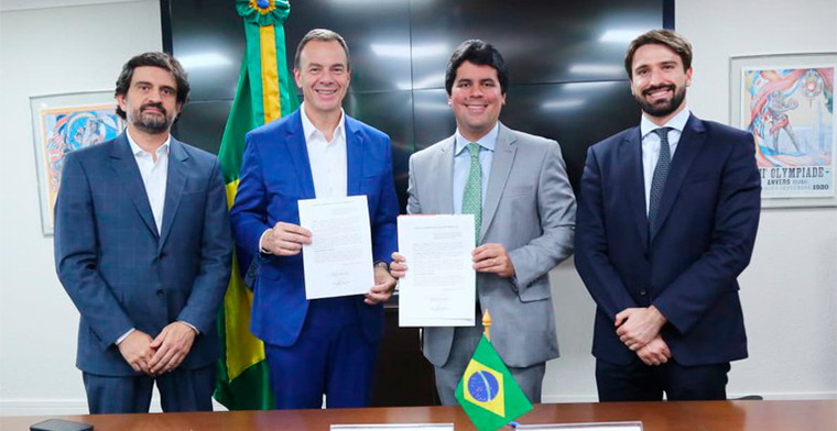 Ministro André Fufuca firma acordo com ANJL para fortalecer a integridade esportiva e o jogo responsável