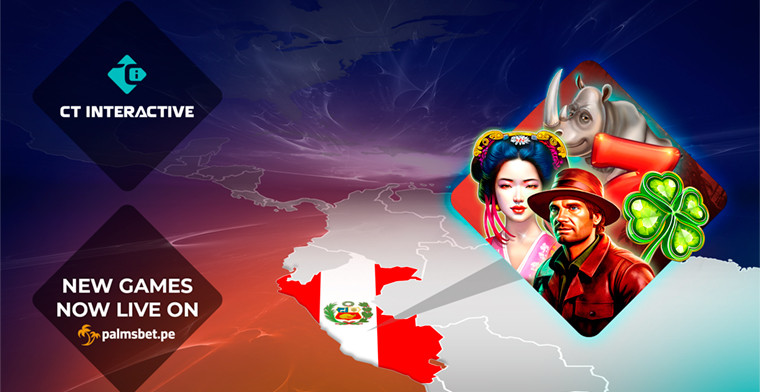 CT Interactive Expands Its Presence in Peru with New Game Launches on Palms Bet