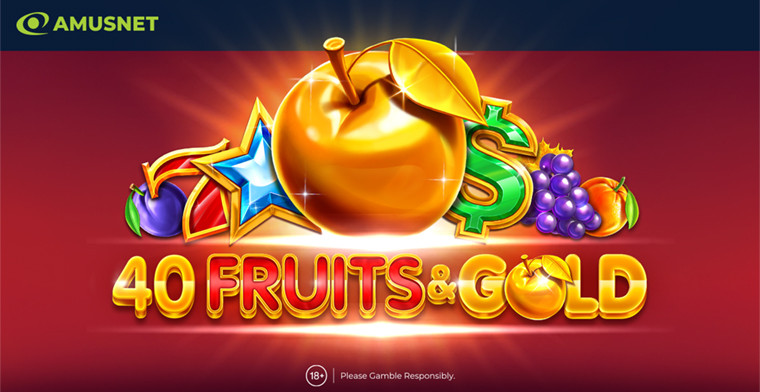 40 Fruits & Gold da Amusnet: Gire para ganhar prêmios suculentos e jackpots dourados