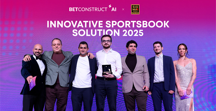 SiGMA Central Europe Awards 2025: BetConstruct gana el premio a la Solución de Apuestas Deportivas Más Innovadora del Año