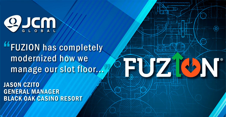 JCM Global Upgrades Black Oak Casino with FUZION System and iVIZION Bill Validators: Enhancing Security and Efficiency