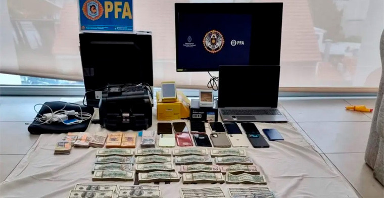 Desarticulan millonaria red de juego ilegal online en Mar del Plata