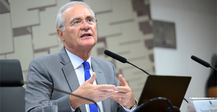 Renan adia votação de projeto que aumenta a tributação sobre bets e fintechs após alerta sobre falta de votos